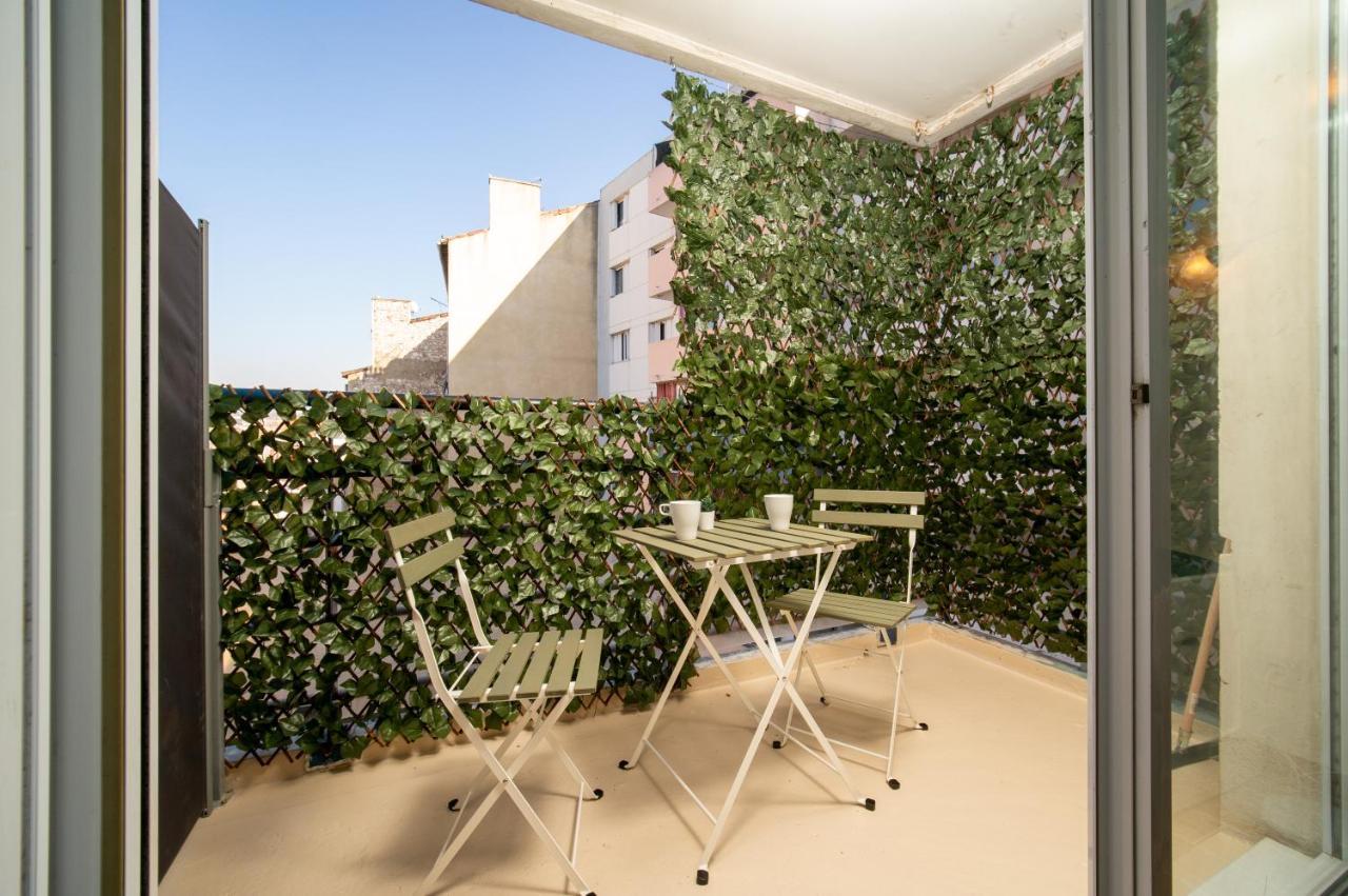 Appartement Climatise Avec Parking A 6Min A Pied De La Gare St Charles Marsylia Zewnętrze zdjęcie